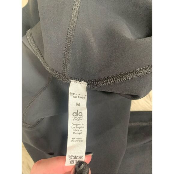 Alo Yoga High Waist Slice Capri Leggings Small - Picture 5 of 6